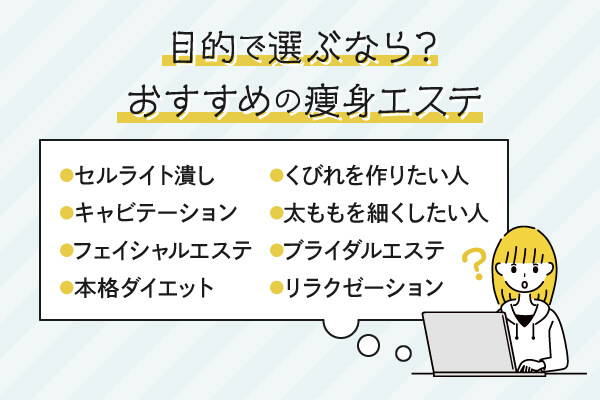 痩身エステおすすめランキング 目的別に安くて人気のサロンを厳選紹介 脱毛マガジン