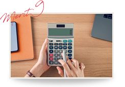 Merit.9 オーナー様、スタッフ様の収入が大幅アップ！