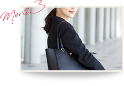 Merit.3 新人スタッフがすぐに活躍！主体性がアップし、スタッフ教育にも貢献できる！